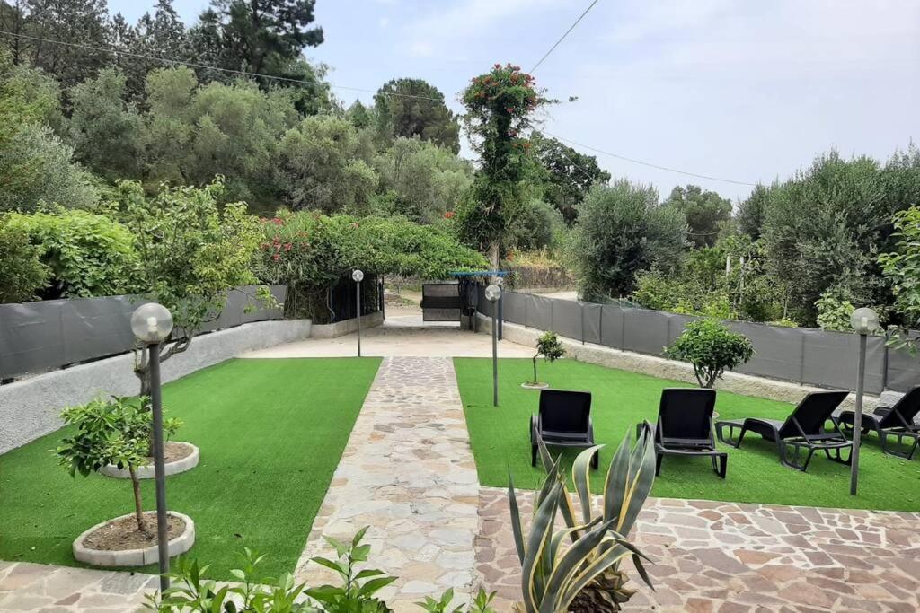 Villa Cilento Mare, Bellissima Con Ampio Giardino Capitello Eksteriør billede