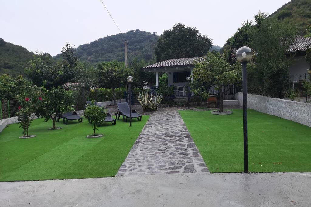Villa Cilento Mare, Bellissima Con Ampio Giardino Capitello Eksteriør billede