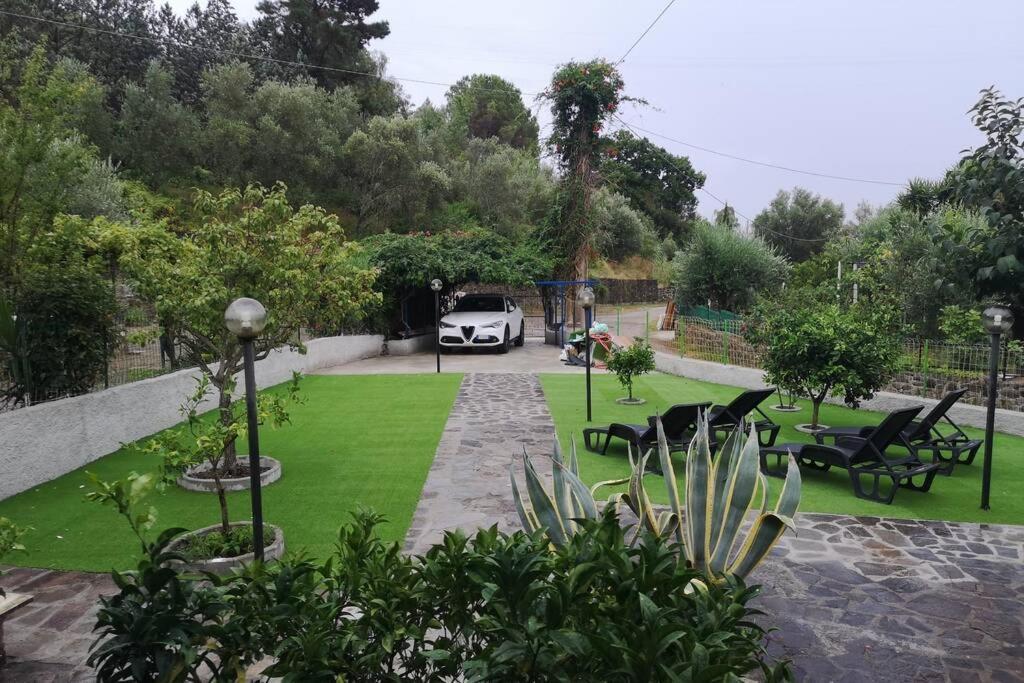 Villa Cilento Mare, Bellissima Con Ampio Giardino Capitello Eksteriør billede
